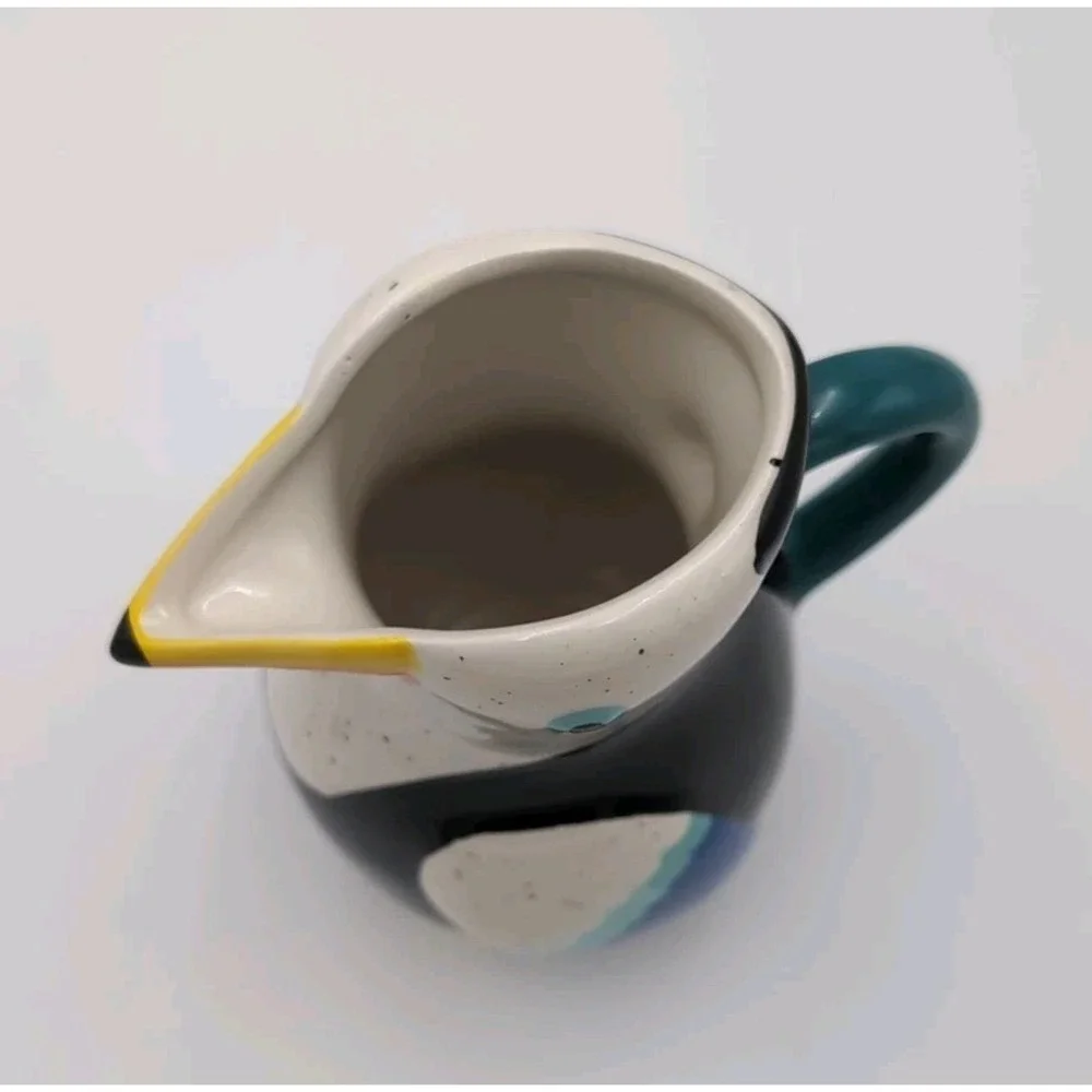 NEW - Target Bullseye Playground Summer Toucan Bird Ceramic Watering Can Vase